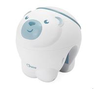 Chicco First Dreams Polar Bear Projector, 2-in-1 Projector for Cot and Bedside, Night Light for Children, Relaxing Classical Music and Nature Sounds, Baby Games, 0 Months, Blue