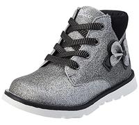 Chicco Girls and Girls Side Zip Ankle Boots, silver, 29 EU