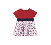 Chicco Girls and Girl's Vestito in Cotone A Maniche Corte Dress, red, 3 Years