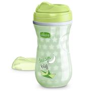 Chicco Glow in The Dark Double-Wall Insulated Sippy Cup with Bite-Proof Rim Spout and Spill-Free Lid 9oz.| Top-Rack Dishwasher Safe | Easy to Hold with Ergonomic Indents | 12+ Months