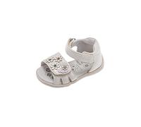 Chicco, Granadella Sandal, Adjustable double velcro sandals Baby Girls, White, 22