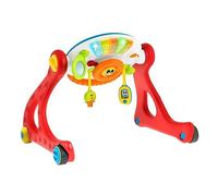 Chicco Grow and Walk 4-in-1 Baby Activity Toy and Walker, Educational Toy with Manual Activities, Lights and Sounds, Removable Electronic Panel - Baby Toy 3-36 Months