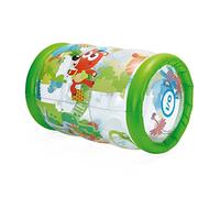 Chicco Jungle Musical Roller, Inflatable Crawling Roller, 2-in-1 Coordination Development Toy, with Sound Effects, Jungle Theme, Vivid Colors, for Kids Ages 6 Months to 3 Years