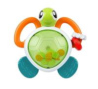 Chicco Light Turtle Electronic Turtle Rattle with Sound and Light, Soft Paws for Babies Hearing Stimulation Electronic Craft Toy 6-36 Months