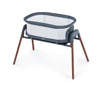Chicco LullaGlide™ 3-in-1 Stationary Baby Bassinet, Gliding and Portable Bassinet, Waterproof Mattress and Fitted Sheet, Includes Carry Bag | Luna/Grey