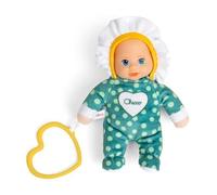 Chicco Mini Doll My Doudou Doll Fiore 18 cm Soft Rag Doll with Vinyl Head and Hand Painted Details, Sensory Toy with Heart Ring and Soft Colours, Machine Washable, from 0+ Months