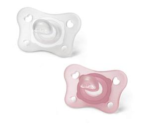 Chicco Mini Silicone Rubber for Babies from 0 to 2 Months, Physioforma, Soft, Assorted Colours
