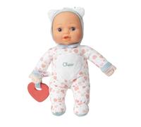 Chicco My First Dolls Soft Heart Teething Ring Teething Ring Soft and Lightweight Machine Washable Heart Pattern 0 Months + Pink