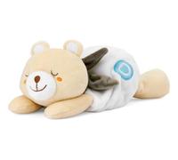 Chicco My Sweet Soft Plush Bear Velour Soft Plush Microwaveable Bag for Microwaves, Place on the Baby Barrier, Heat Helps Calm Colic, 0 m +