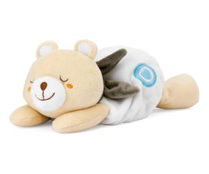 Chicco My Sweet Soft Plush Bear Velour Soft Plush Microwaveable Bag for Microwaves, Place on the Baby Barrier, Heat Helps Calm Colic, 0 m +