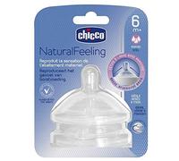 Chicco Natural Feeling 2 Fast Flow Teats 6 Months and +