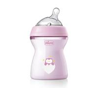 Chicco Natural Feeling Bottle Pink 2m+ 250ml