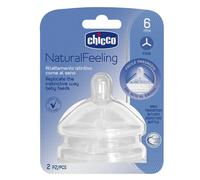Chicco Step Up 00081057200000 Silicone Teat 6 m/PUREED FOOD