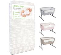 Chicco Next To Me Mattress 50x83 cm With Super Soft Bamboo Cover Perfectly Fits All Standard Chicco Bedside Cribs Next To Me Crib Mattress