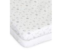 Chicco Next2Me Cotton Crib Set 2 Pieces, White White