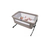 Chicco Next2Me Essential Infant Cosleeping Crib, Sustainable, Compatible with Different Beds, Adjustable Height, Tiltable, Good Air Circulation, Mattress and Bag Included, 0-6 m