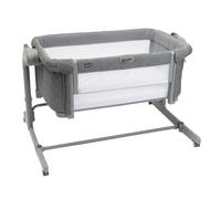 Chicco Next2Me Magic Evo Bedside Crib Dark Grey Adjustable Sleeper Cot Bed Comfy