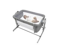 Chicco Next2Me Magic Evo Infant Cosleeping Crib, Compatible with Different Beds, Rocking Mode, Adjustable Height, Sliding Barrier, 4 wheels, Good Air
