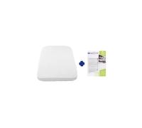 chicco Next2Me Refresh Bundle, Mattress & 2 Pack of Sheets in White | Size: Crib Chicco White Crib