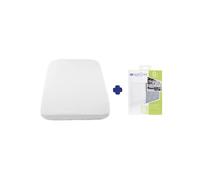 Chicco Next2Me Refresh Bundle, Replacement Mattress and 2 Pack of Next 2 Me Cotton Fitted Sheets, Grey Fox, CHICCOBUNDLE17