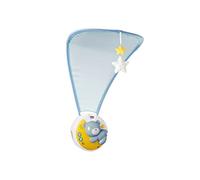 Chicco Next2Moon Mobile Crib for Newborns, Detachable Projector, Compatible with Next2Me Crib, Multicolor Lights, Relaxing Music, Hanging Figures, Toy for Newborns +0 Months, Blue