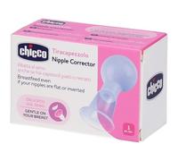 Chicco Nipple Puller, Gently Stimulates Nipple Extension, for Flat or Retract Nipples, Gentle on the Breast, Controls Pressure Manually, 1 Piece