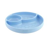 Chicco Nursing Baby Silicone Section Plate Long Lasting Food Garde Suction Base