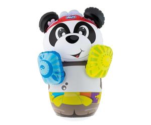 Chicco Panda Boxing Coach, Electronic Inflatable Children's Punch Bag with Fun Sounds, Base to Fill with Water to Keep It Balance, Games for Children 2 Years - 5 Years
