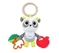 Chicco Panda First Activity Rattle Fabric with Plastic Pendants, Teether and Hook for Prams and Car Seats, 3-24 Months.