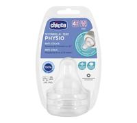 Chicco Perfect5 Anti Colic SIlicon Teat 2 Piece Symmetrical Flattened Shape