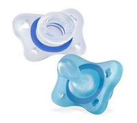 CHICCO PHYSIO Shape Soother Rubber Boy Silicone 2-6M 2 Pcs