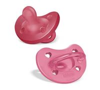 Chicco PhysioForma Silicone Soother 16-36 Months, Soft and Gentle Pacifier Set, Supports Physiological Breathing and Promotes Proper Development of the Mouth, Pink