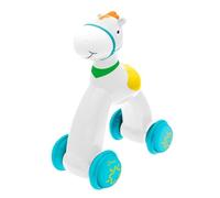 Chicco Push&Go Horse Baby Toy 12-36 Months to Promote Psychomotor Skill, Stimulates Babies to Run, Colourful and Attractive Design with Rubber Wheels, Toy for Toddlers