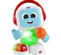 Chicco Robit Singe mit mir, Electronic Music Game with Microphone, 3 Game Modes, 3 Music Genres, Real Microphone, Karaoke, 3-6 Years