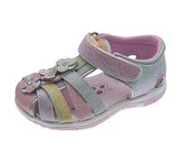 Chicco, Sandal with Practical Velcro, Comfortable, Light, Flexible and Breathable, for Girls and Girls, Designed in Italy, multi-coloured, 21 EU