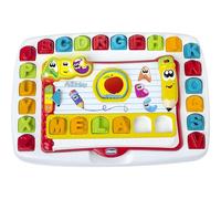 Chicco School Desk Read and Learn Edu4You Children, Educational Evolutionary Electronic and Speaking Game to Learn Alphabet Letters, Montessori Method, Toys for Children 3-6 Years