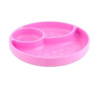 Chicco Silicone Suction Cup Plate for Babies, Soft and Durable, Compatible with Dishwasher and Microwave - Suitable for 12 Months, Pink