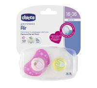 Chicco Soother Physio Air for 16-36 Months Age Range in Convenient 2 Pack