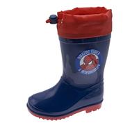 Chicco Spider-Man Rain Boot with Adjustable Strap Fashion, Blue, 5.5 UK Child