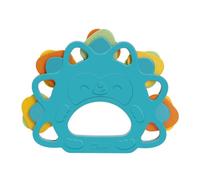 Chicco Tambourine Rattle, Hedgehog Rattle, Lightweight and Easy to Grasp and Shake Toy, Helps Develop Manual Coordination and Hearing Abilities, 6-36 Months+