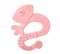 Chicco Pink Iguana Teething Ring 2m+