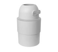 Chicco Telescopic Nappy Bin, Spacious and Practical, Compact Design, Compatible with Chicco Odour Off Bin Liners, Made from 50% Reusable Plastic, Grey