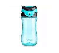 Chicco Travel Cup for Kids 2 Years Old Children with Convenient Opening, Integrated Spout, Airtight Seal, Easy to Carry, Capacity 350ml, Light Blue