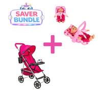 Chicco Ulala Playtime + Dolly Tots 30cm Doll & Car Seat Bundle