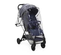 Chicco Universal Pushchair Rain Cover Windproof Rain Cover with Strap Attachments, Compatible with Most Strollers, Transparent and Easy to Fit