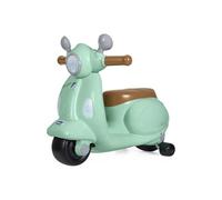 Chicco Vespa Primavera for Children, Green, Mobile Toy Motorcycle with Electronic Control Panel, Lights and Sounds, Removable Stabilisers, Max 25 kg, Toy for Children 1-3 Years
