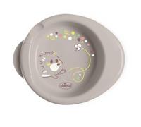 Chicco Warming Plate for Babies and Children, Thermal Plate with Hot Water Reservoir, Disgorging Saucer with Non-Slip Base and Ergonomic Design, 0% BPA, 6+ Months, Grey