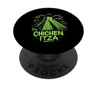 Chichen Itza Mayan Pyramid Art PopSockets Adhesive PopGrip