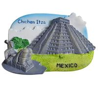 Chichen Itza Yucatan Peninsula Mexico Fridge Magnet Souvenir Travel Fridge 3D Magnetic Decoration Sticker Crafts
