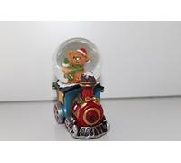 Chichi Gifts Gisela Graham Fun Train Mini snow globe dome Christmas Decoration … (Teddy)